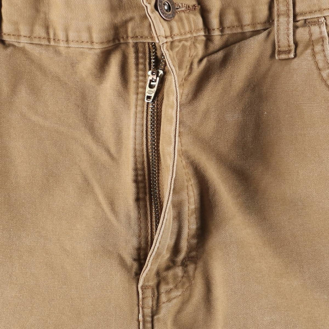 Dickies Relaxed Duck Painter Shorts, Men's, Size W36 cotton beige type brown Vintage Second Hand