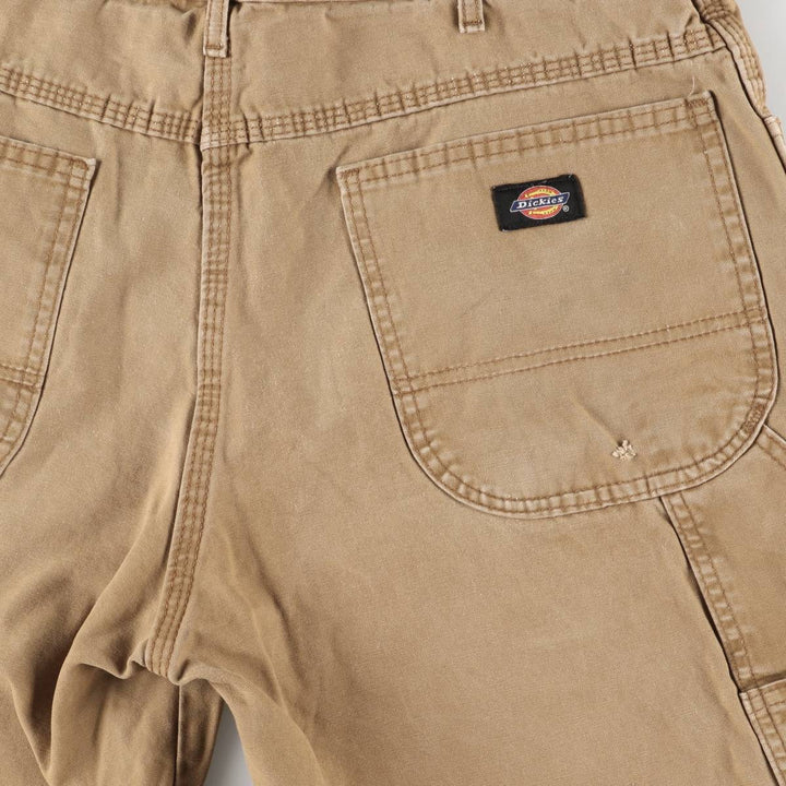 Dickies Relaxed Duck Painter Shorts, Men's, Size W36 cotton beige type brown Vintage Second Hand