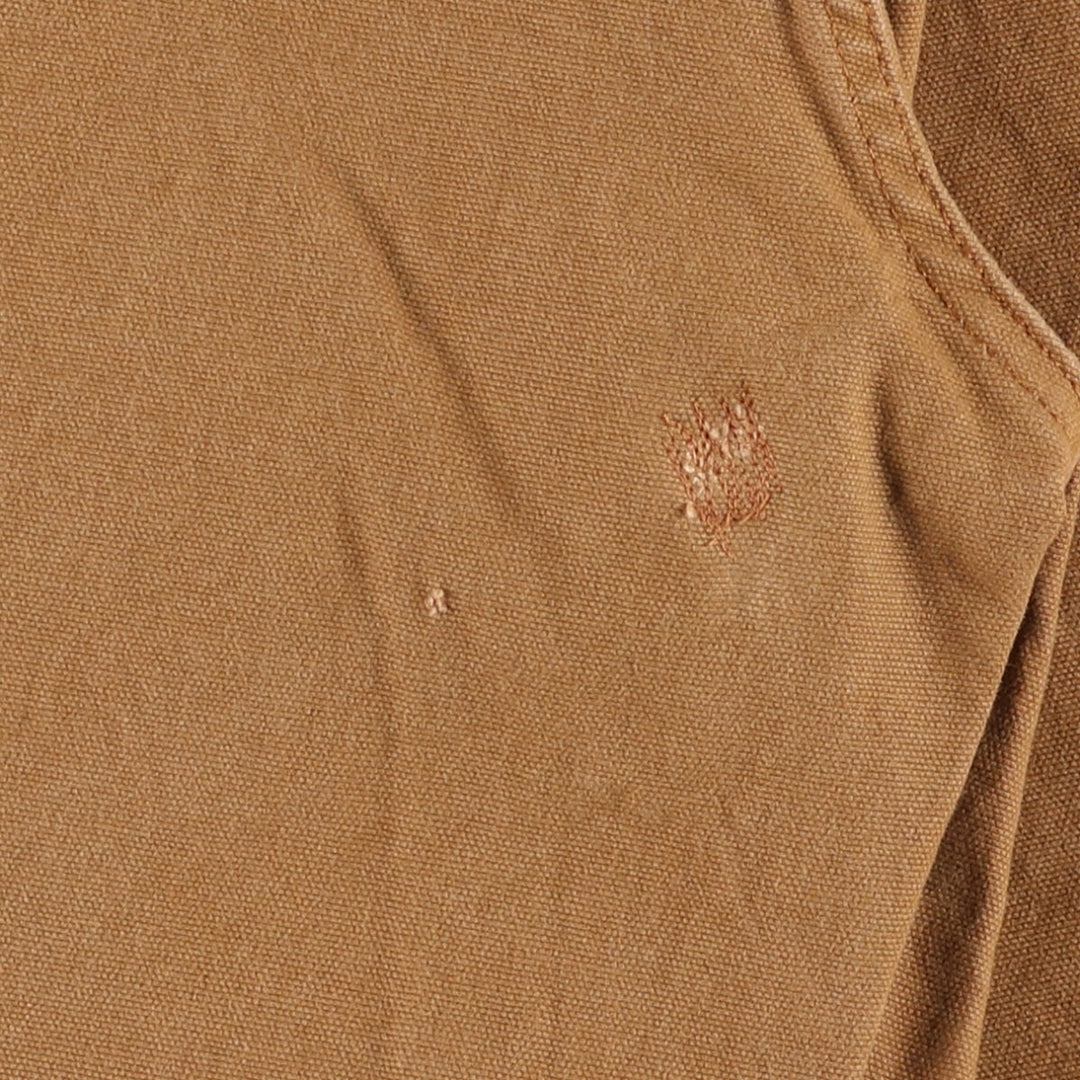 Dickies Duck Fabric Work Shorts, Half Pants, Men's, W34 equivalent cotton beige type brown Vintage Second Hand