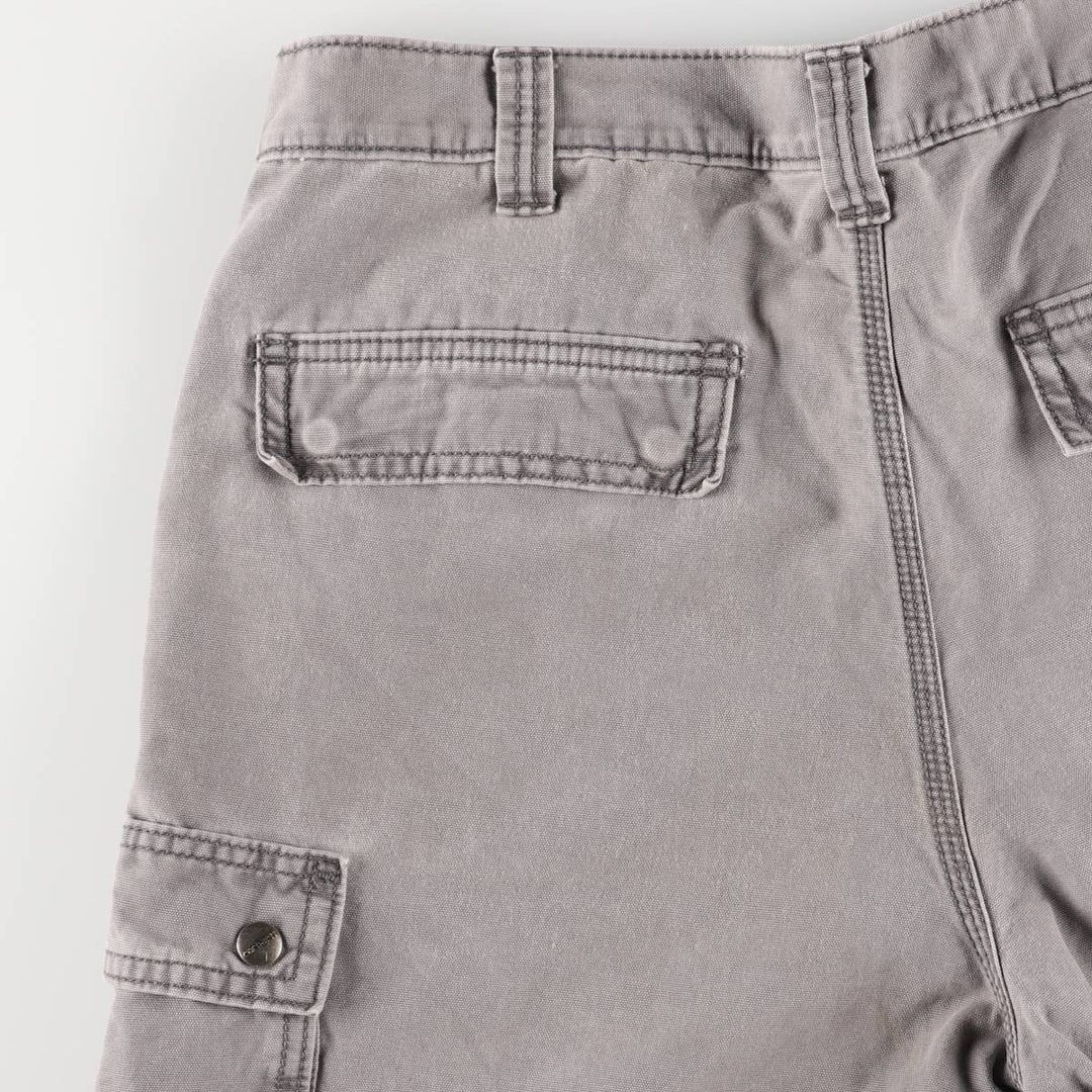 Carhartt Relaxed Fit Duck Work Shorts/Cargo Pants, Men's Size 35 cotton gray type Vintage Second Hand