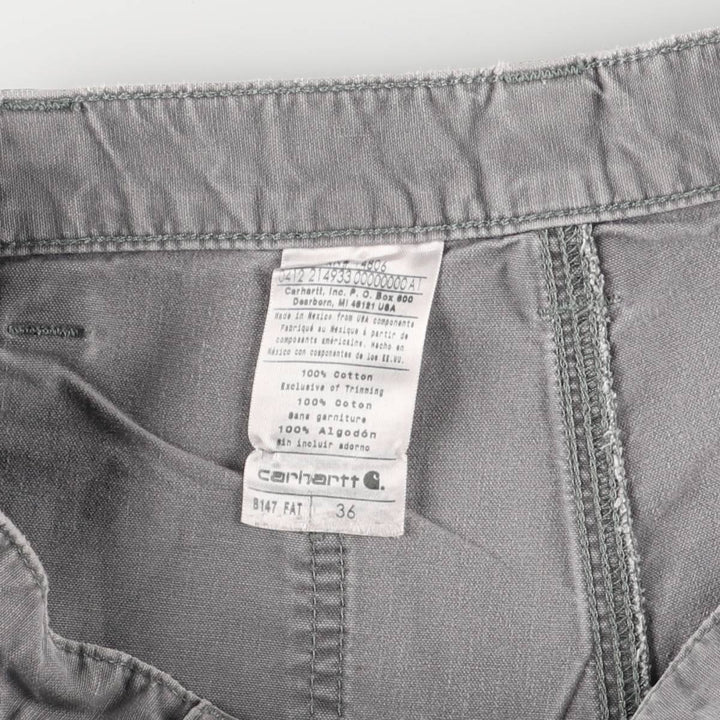 Carhartt Duck Painter Shorts, Shorts, Men's, W35 equivalent cotton gray type Vintage Second Hand