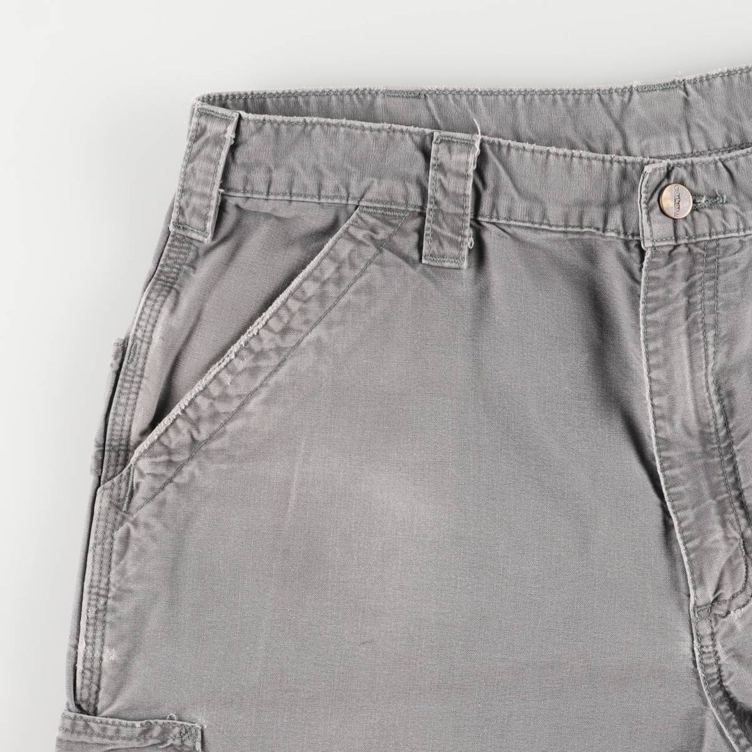 Carhartt Duck Painter Shorts, Shorts, Men's, W35 equivalent cotton gray type Vintage Second Hand