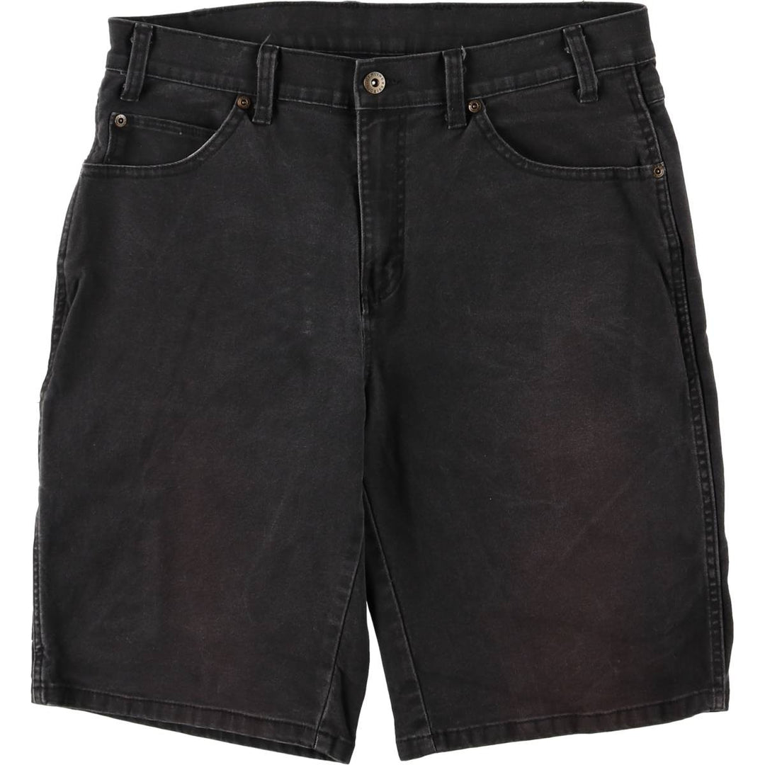 Dickies Duck Work Shorts, Men's, Size W33 cotton black type Vintage Second Hand