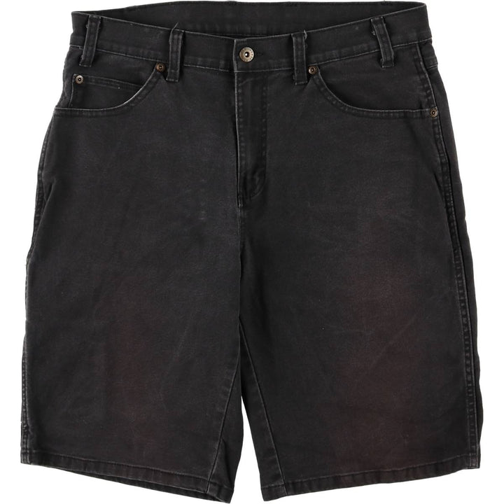 Dickies Duck Work Shorts, Men's, Size W33 cotton black type Vintage Second Hand