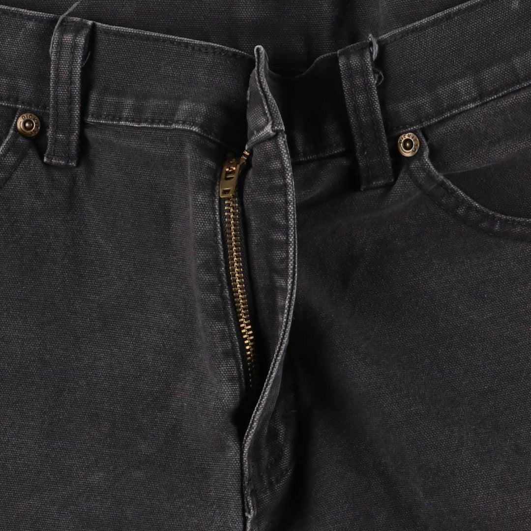 Dickies Duck Work Shorts, Men's, Size W33 cotton black type Vintage Second Hand