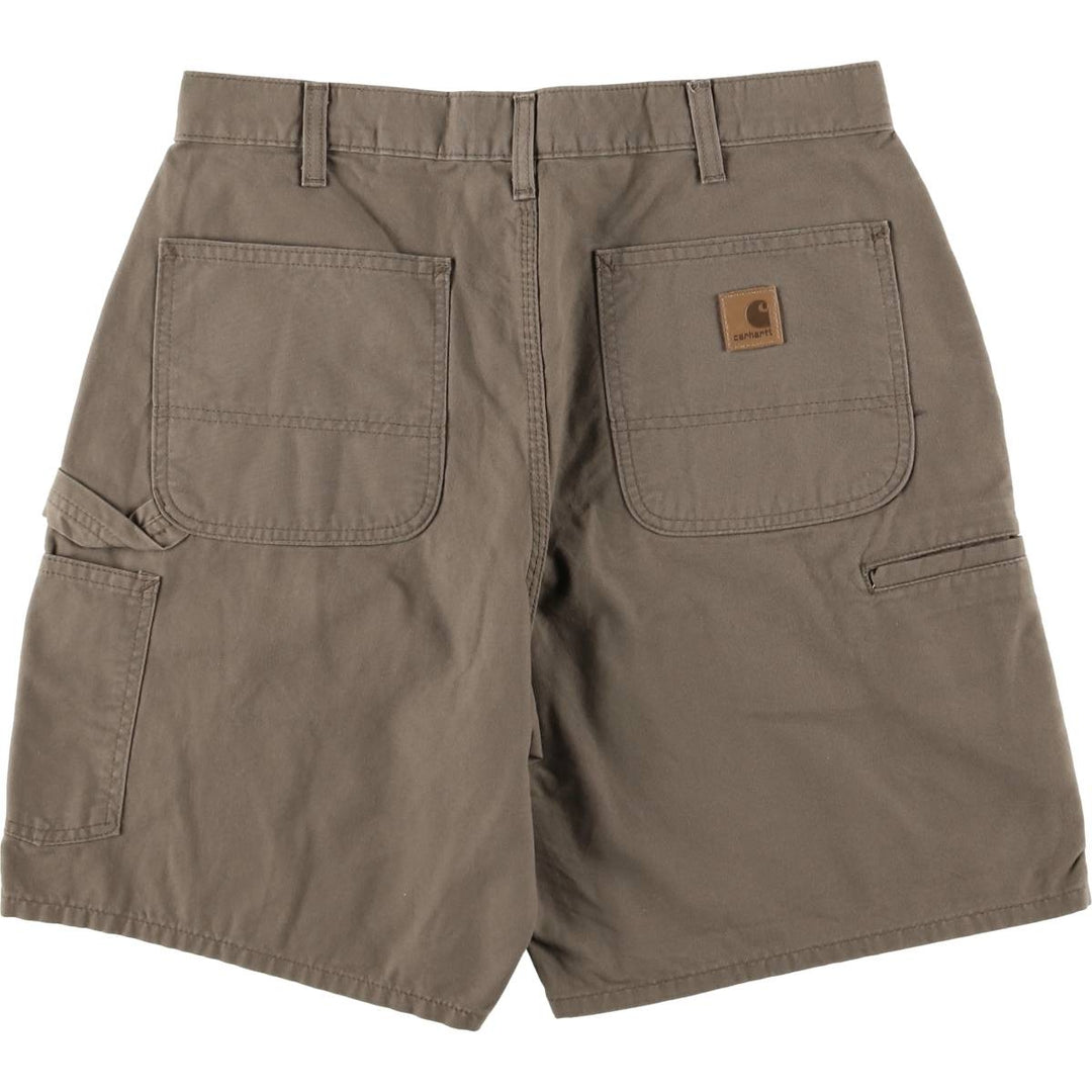 Carhartt Original Fit Duck Painter Shorts, Men's Size W32 cotton brown type Vintage Second Hand