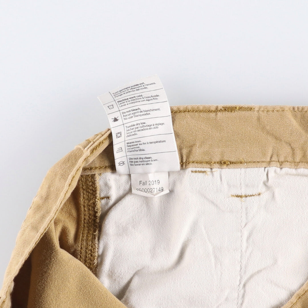 Carhartt Relaxed Fit Duck Work Shorts, Short Pants, Men's, W37 cotton Beige type Vintage Second Hand