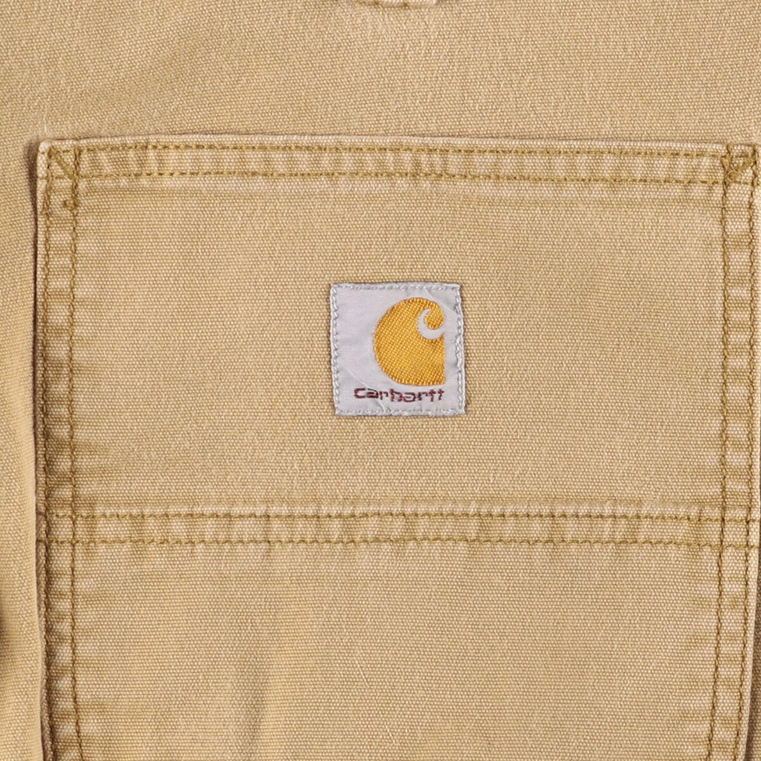 Carhartt Relaxed Fit Duck Work Shorts, Short Pants, Men's, W37 cotton Beige type Vintage Second Hand