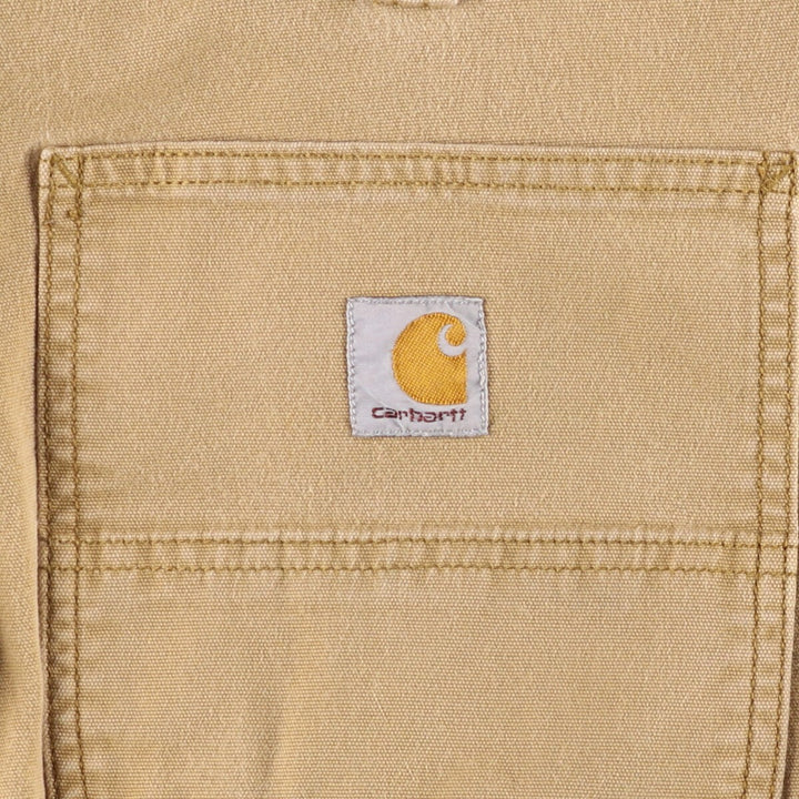 Carhartt Relaxed Fit Duck Work Shorts, Short Pants, Men's, W37 cotton Beige type Vintage Second Hand