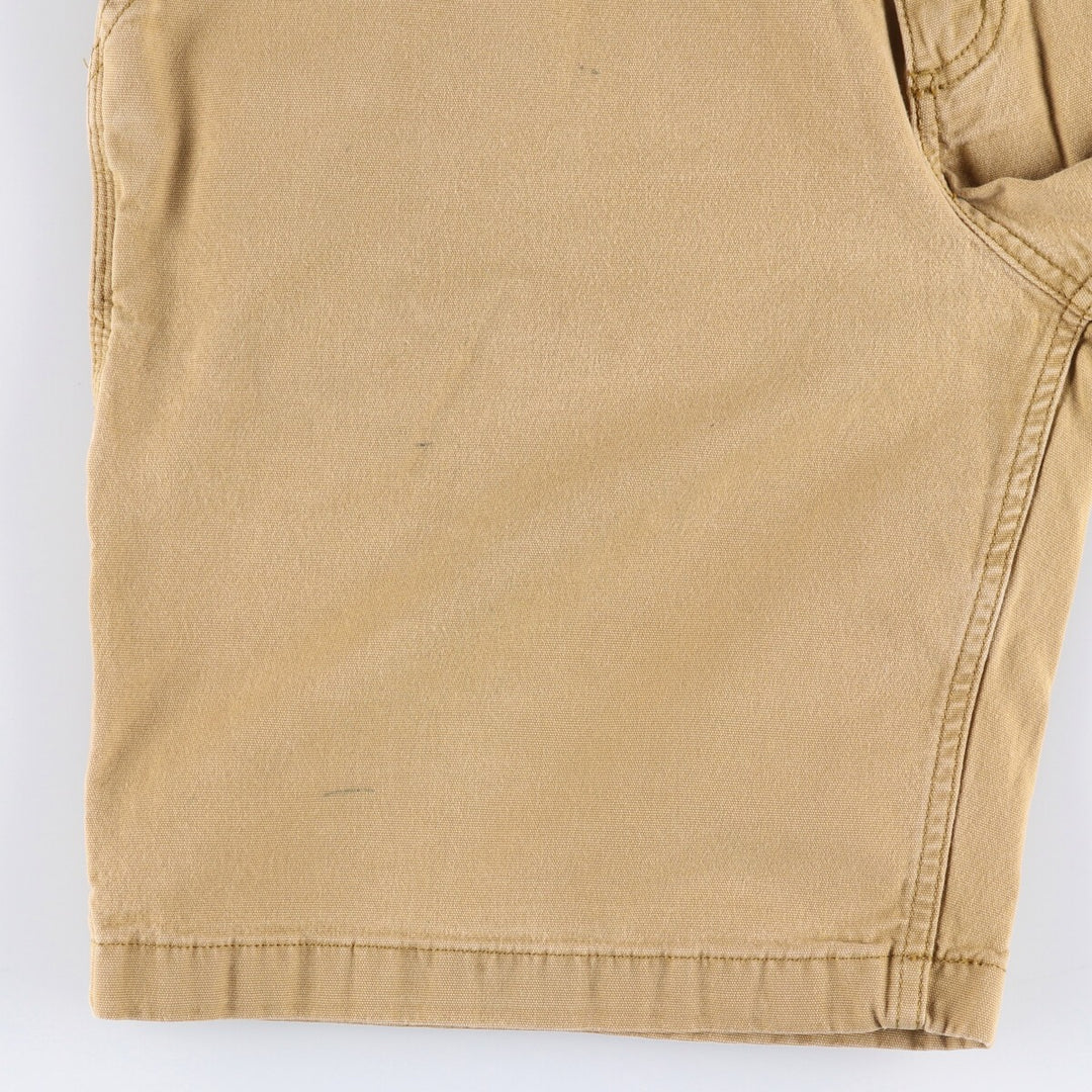 Carhartt Relaxed Fit Duck Work Shorts, Short Pants, Men's, W37 cotton Beige type Vintage Second Hand