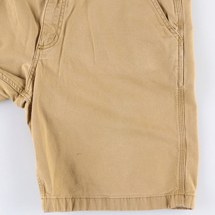 Carhartt Relaxed Fit Duck Work Shorts, Short Pants, Men's, W37 cotton Beige type Vintage Second Hand