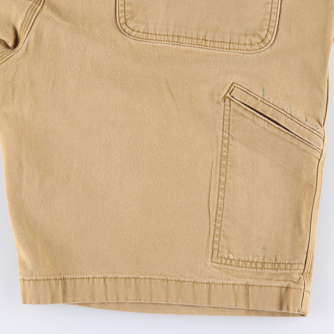 Carhartt Relaxed Fit Duck Work Shorts, Short Pants, Men's, W37 cotton Beige type Vintage Second Hand