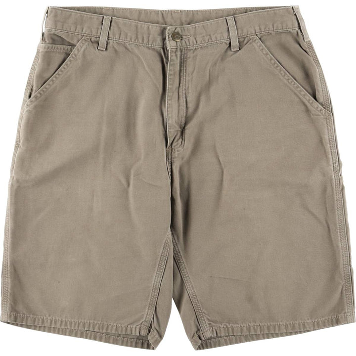 Carhartt Duck Painter Shorts, Men's, Size W37 cotton gray type Vintage Second Hand