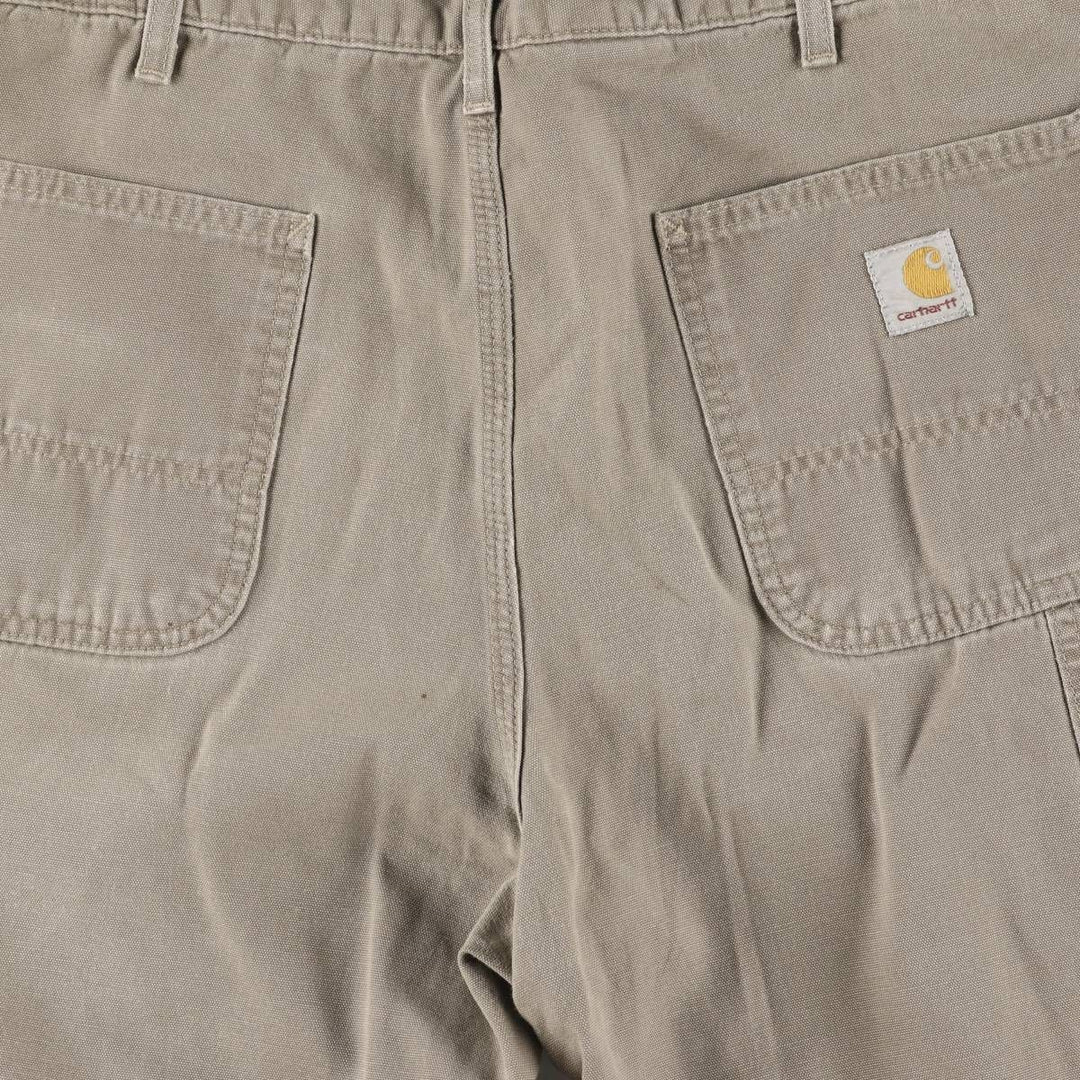 Carhartt Duck Painter Shorts, Men's, Size W37 cotton gray type Vintage Second Hand
