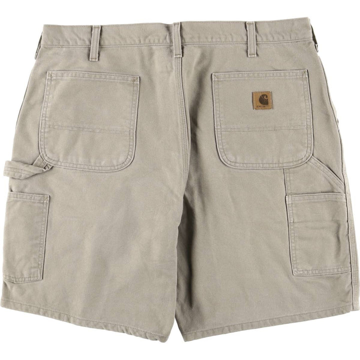Carhartt ORIGINAL FIT Duck Painter Shorts, Shorts, Men's, W37 equivalent cotton Beige type Vintage Second Hand