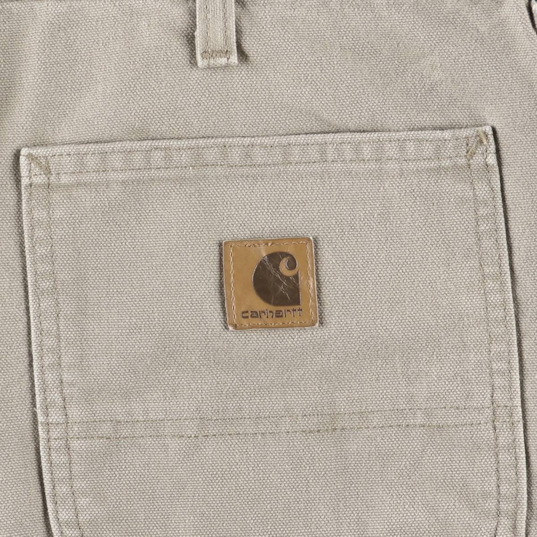 Carhartt ORIGINAL FIT Duck Painter Shorts, Shorts, Men's, W37 equivalent cotton Beige type Vintage Second Hand