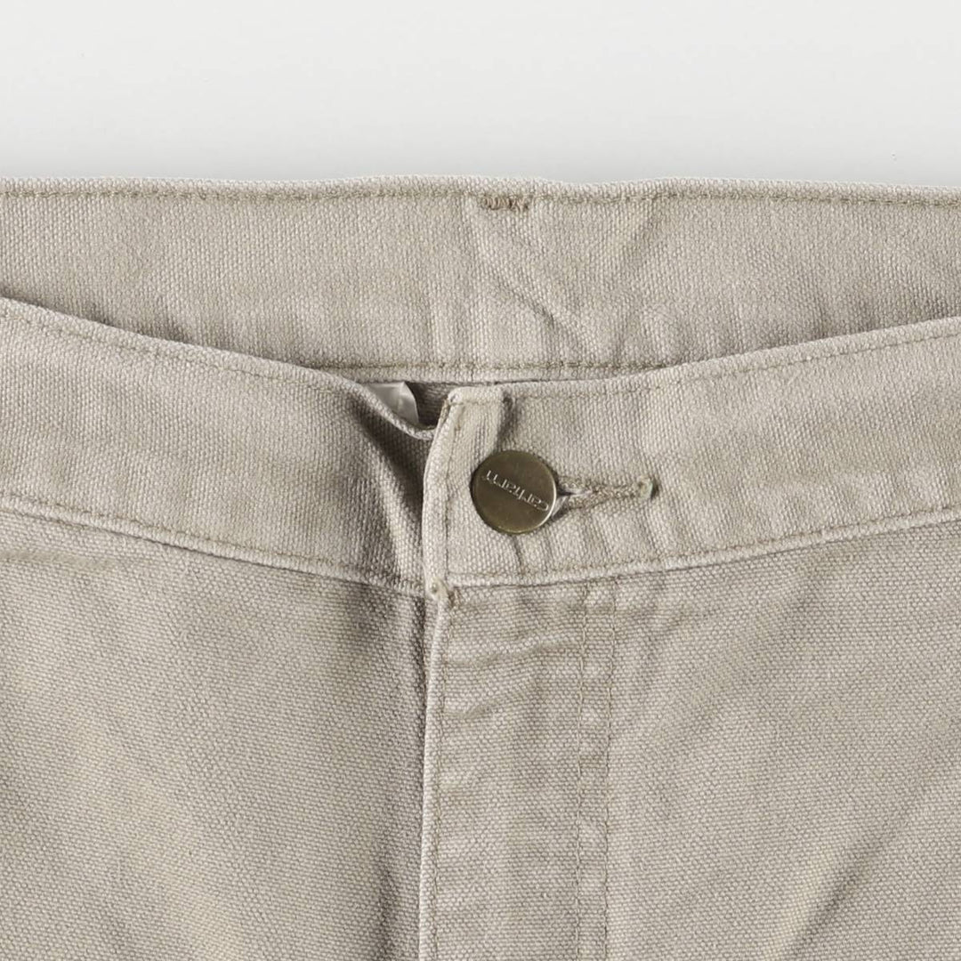 Carhartt ORIGINAL FIT Duck Painter Shorts, Shorts, Men's, W37 equivalent cotton Beige type Vintage Second Hand