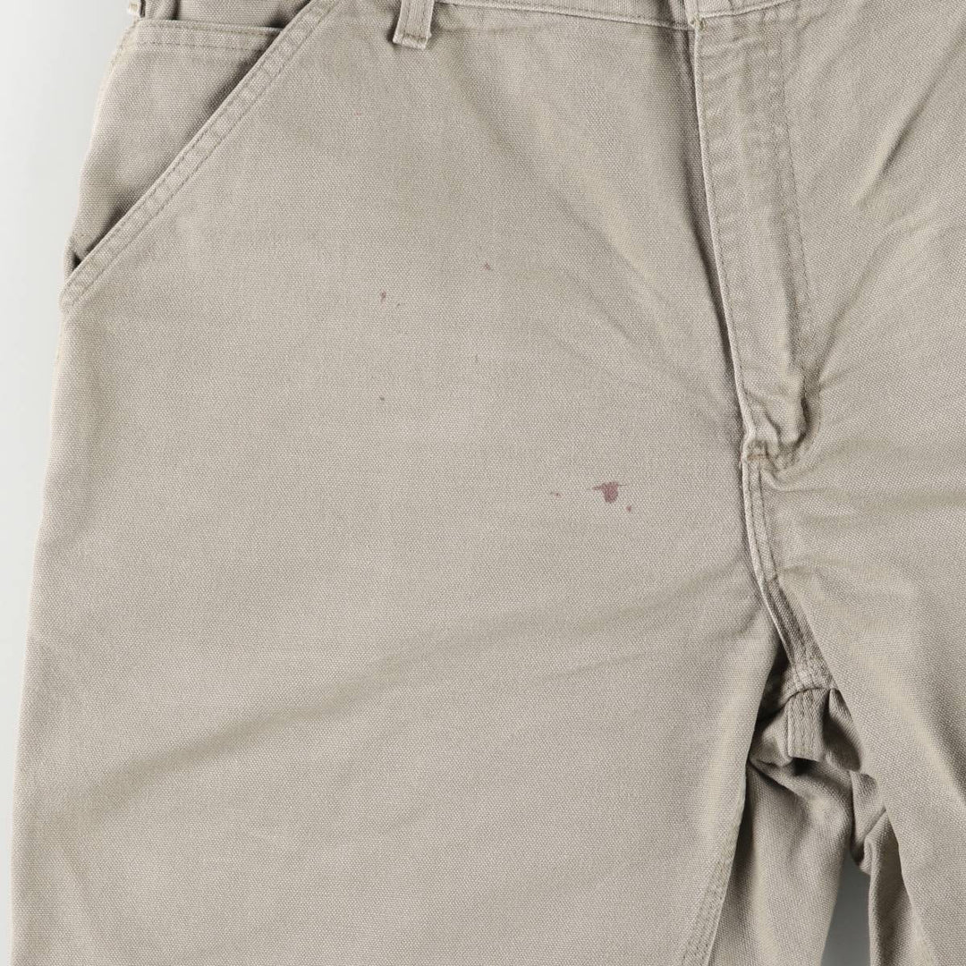 Carhartt ORIGINAL FIT Duck Painter Shorts, Shorts, Men's, W37 equivalent cotton Beige type Vintage Second Hand