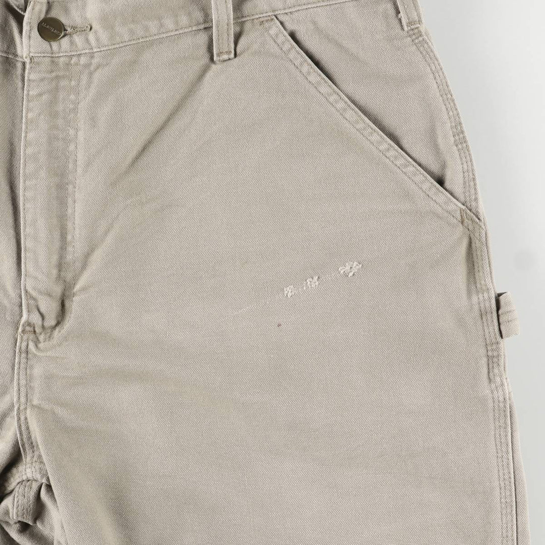 Carhartt ORIGINAL FIT Duck Painter Shorts, Shorts, Men's, W37 equivalent cotton Beige type Vintage Second Hand