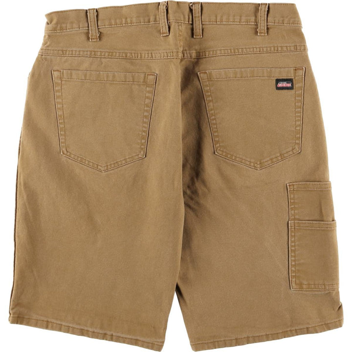 Dickies Duck Work Shorts, Men's, Size W35 cotton brown type Vintage Second Hand