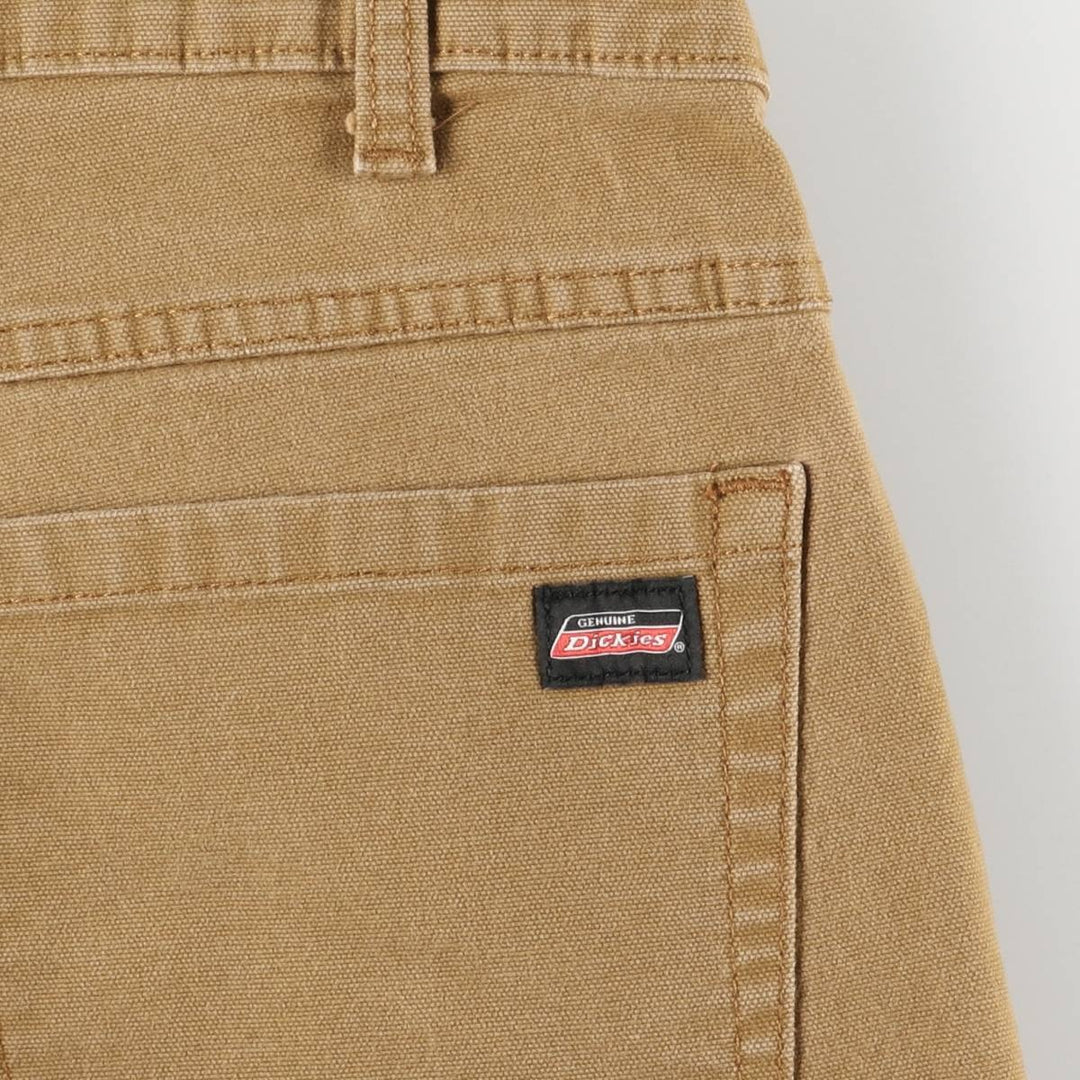 Dickies Duck Work Shorts, Men's, Size W35 cotton brown type Vintage Second Hand