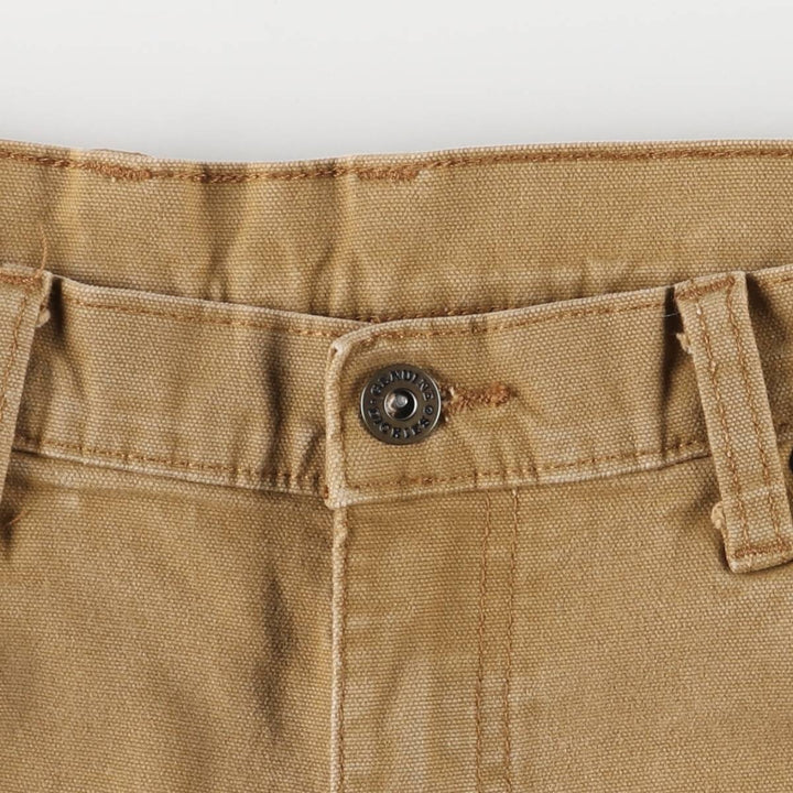 Dickies Duck Work Shorts, Men's, Size W35 cotton brown type Vintage Second Hand