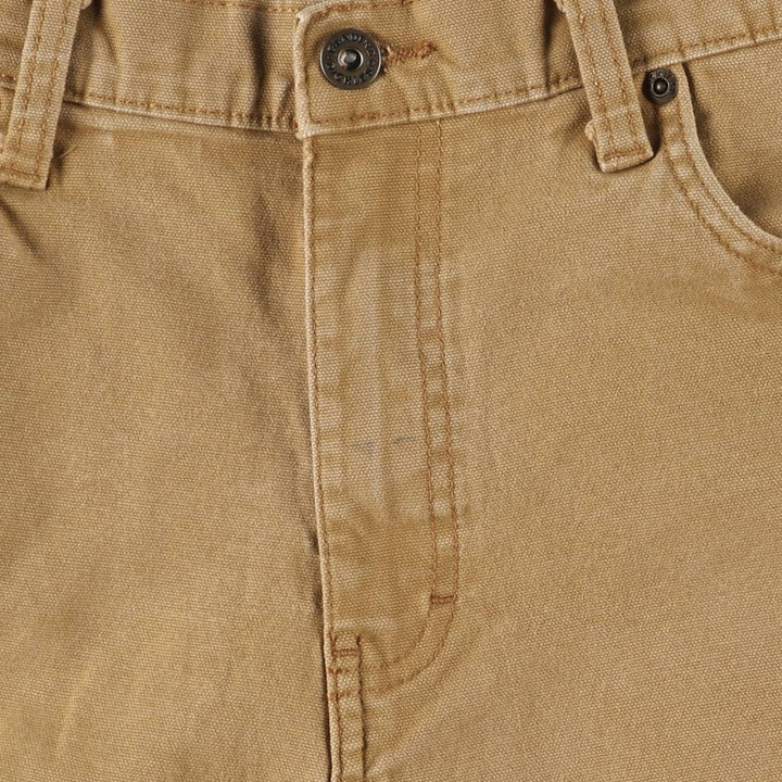 Dickies Duck Work Shorts, Men's, Size W35 cotton brown type Vintage Second Hand