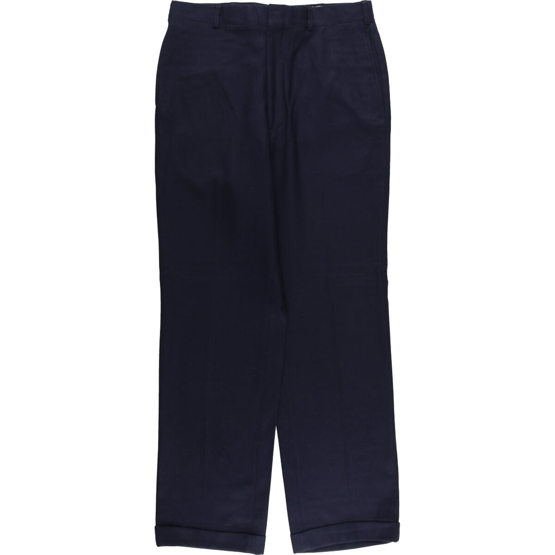 Vintage men's slacks, size W34 unclear navy blue type Vintage Second Hand