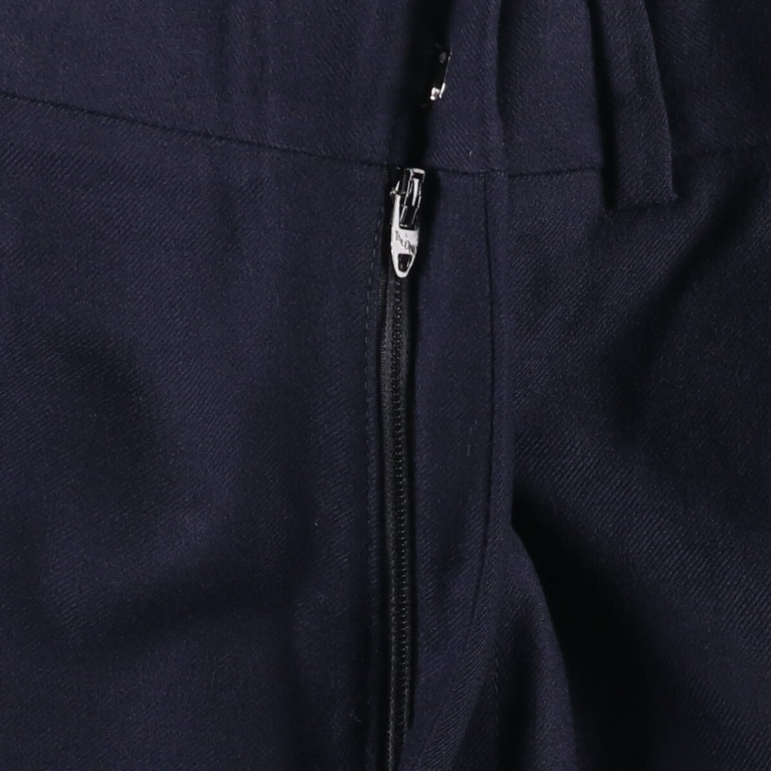 Vintage men's slacks, size W34 unclear navy blue type Vintage Second Hand