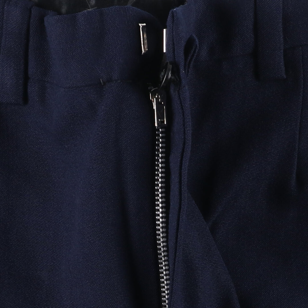 Vintage men's slacks, size W34 unclear navy blue type Vintage Second Hand