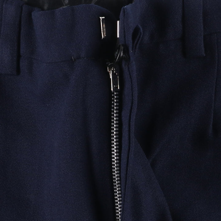 Vintage men's slacks, size W34 unclear navy blue type Vintage Second Hand