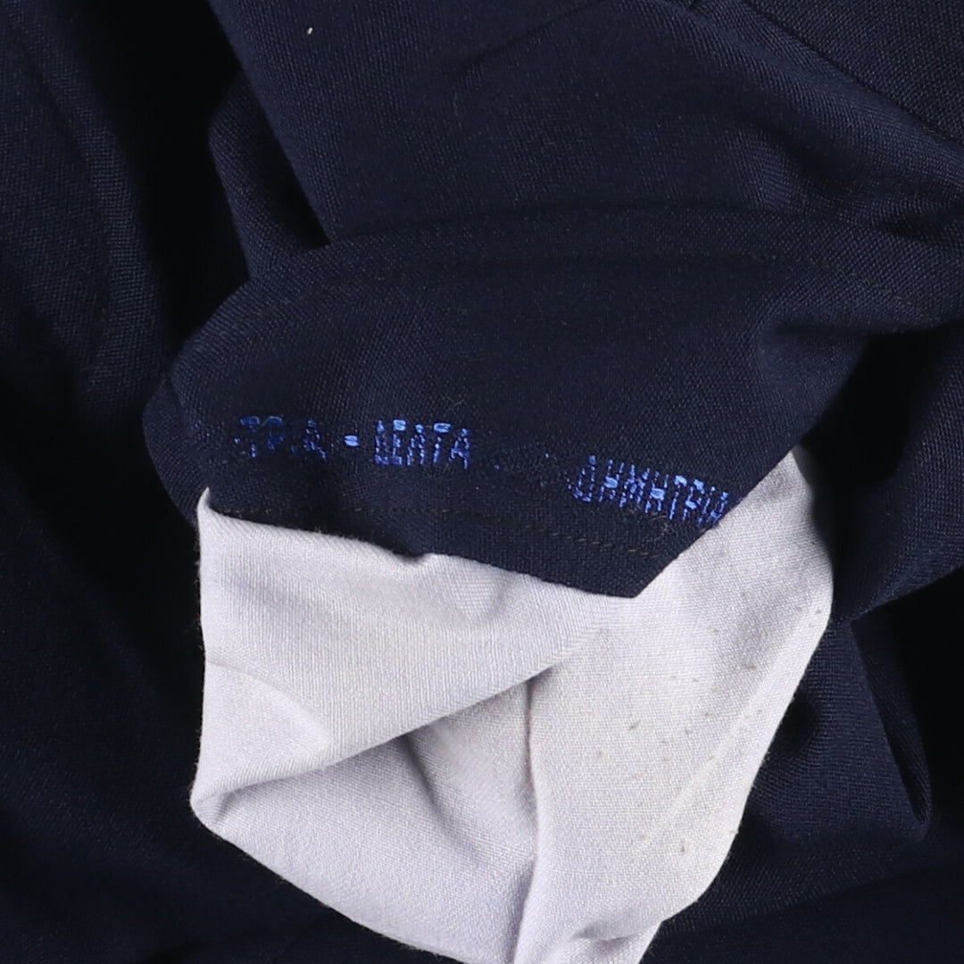 Vintage men's slacks, size W34 unclear navy blue type Vintage Second Hand