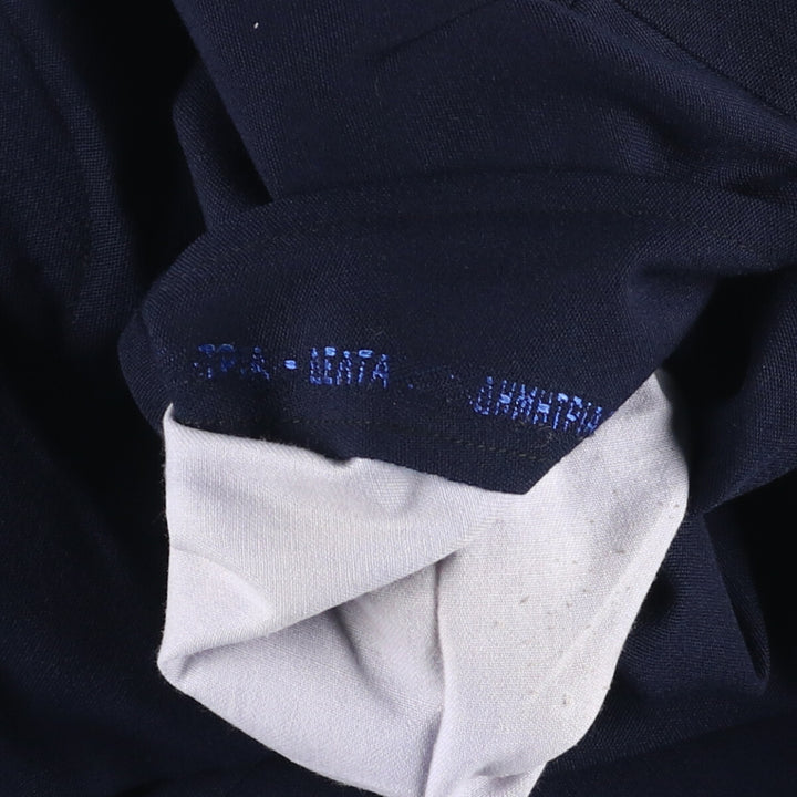 Vintage men's slacks, size W34 unclear navy blue type Vintage Second Hand