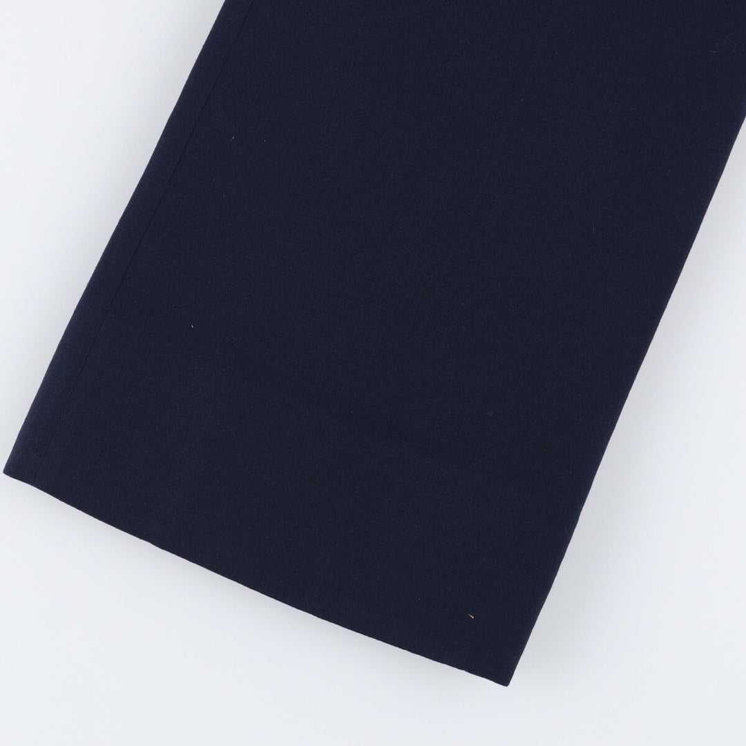 Vintage men's slacks, size W34 unclear navy blue type Vintage Second Hand