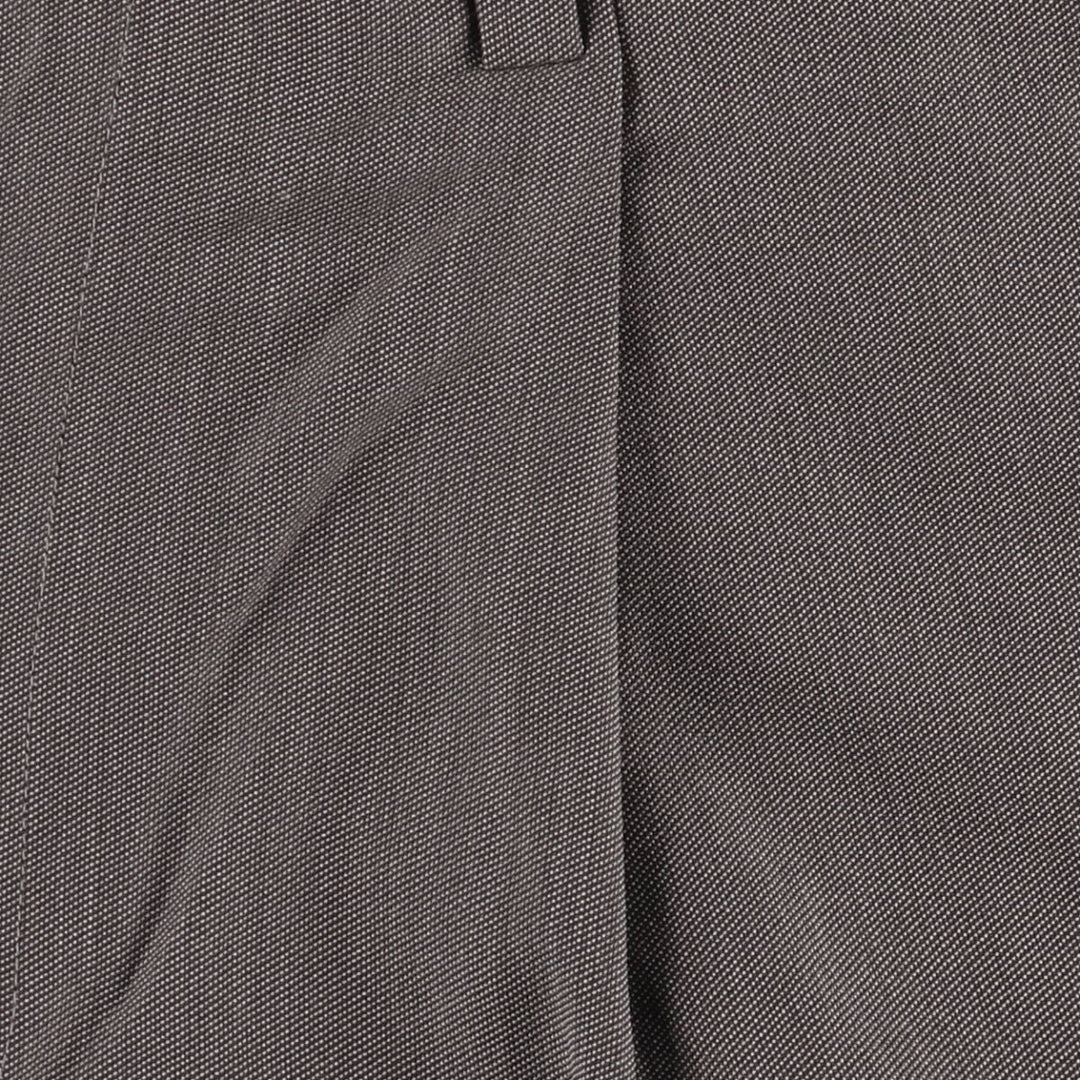 Calvin Klein One-Tuck Wool Pants, Men's Size W32 wool gray type Vintage Second Hand