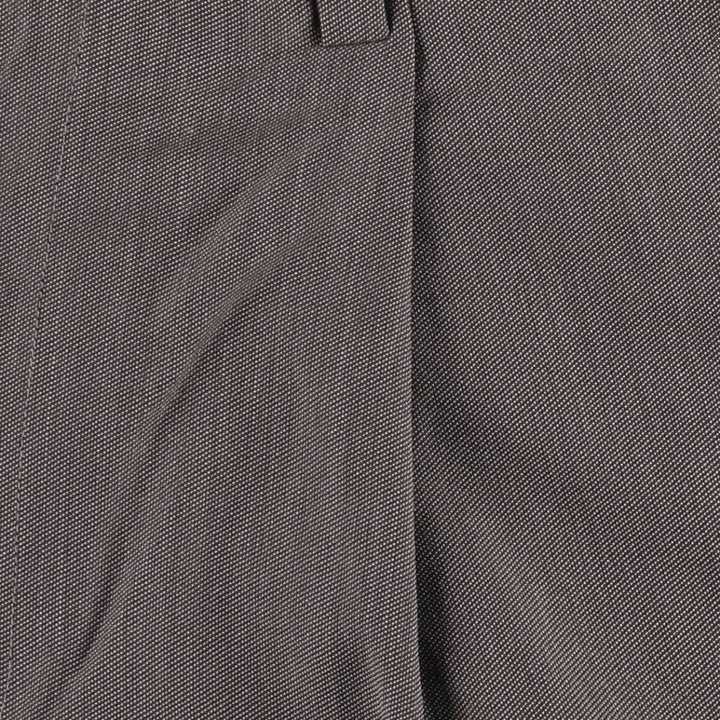 Calvin Klein One-Tuck Wool Pants, Men's Size W32 wool gray type Vintage Second Hand