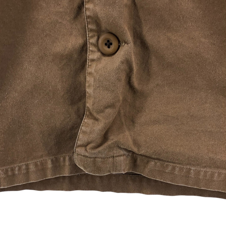 2000'S Patagonia 53215F6 Cotton Box Shirt, Men's Size Small Organic cotton brown type Vintage Second Hand