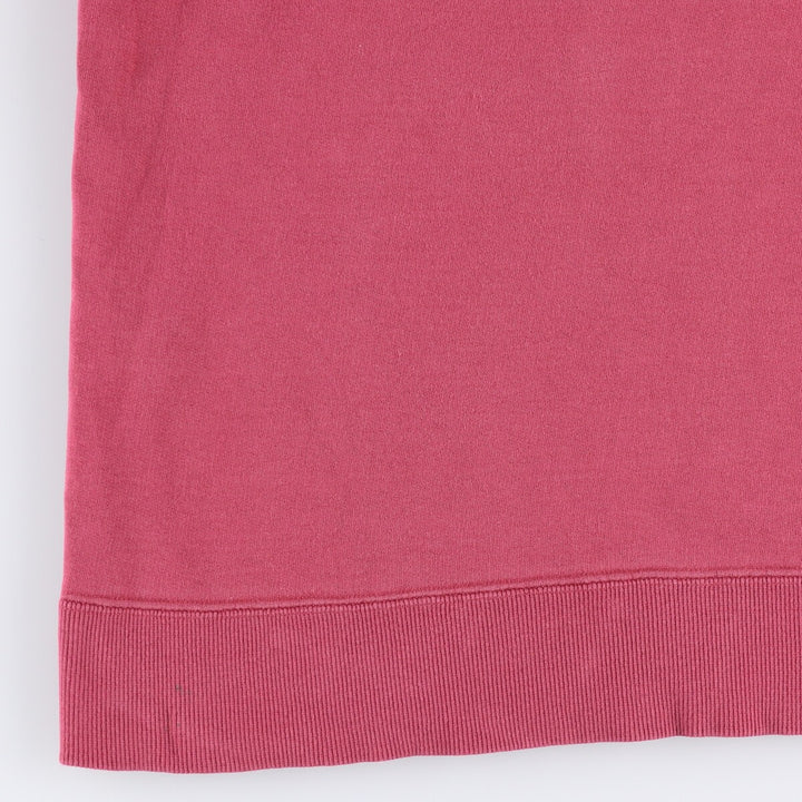 Vintage 90s-00'S Adidas logo sweatshirt, size L, men's cotton Red type red-purple Vintage Second Hand