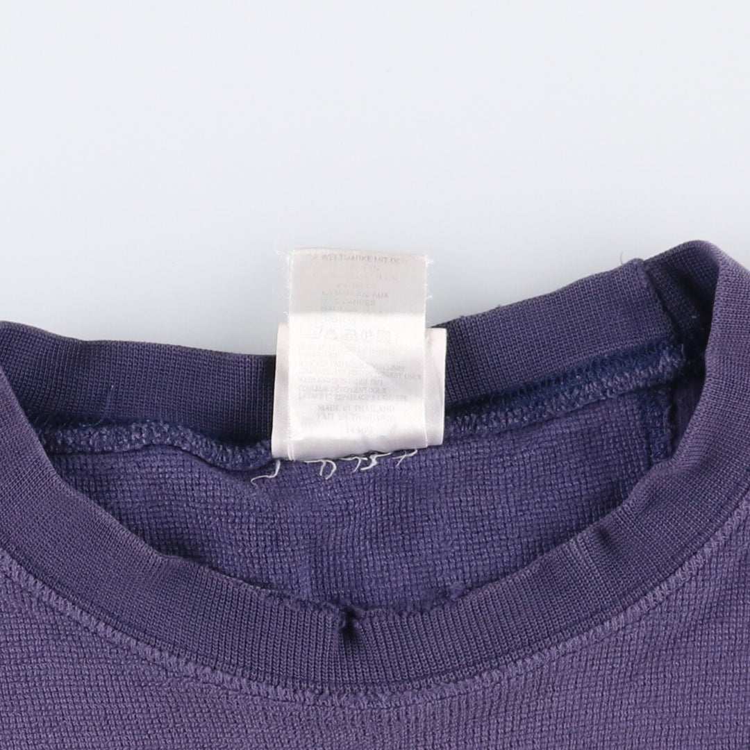 Vintage 90'S Adidas logo sweatshirt, size M, men's unclear navy blue type Vintage Second Hand