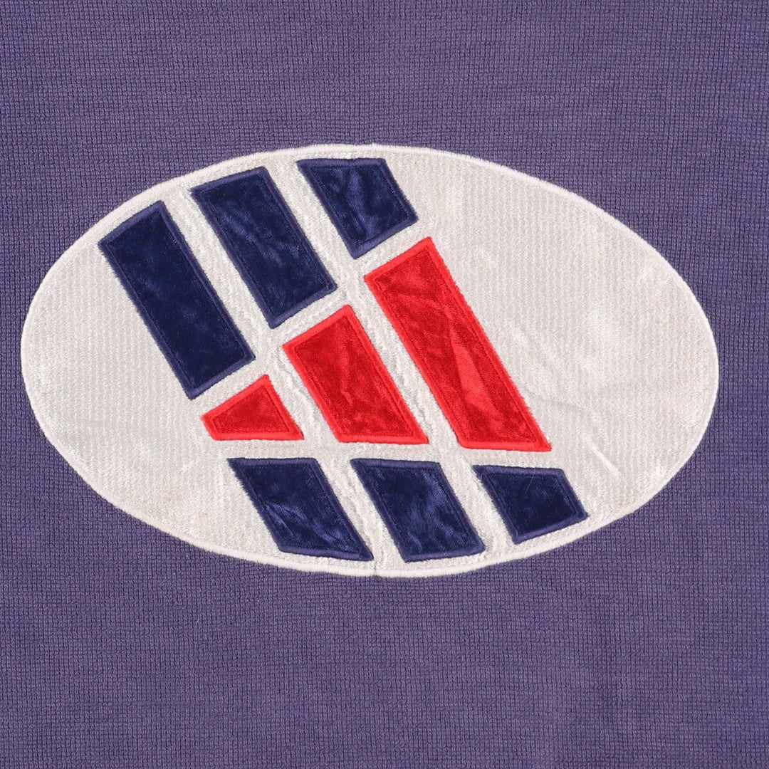 Vintage 90'S Adidas logo sweatshirt, size M, men's unclear navy blue type Vintage Second Hand
