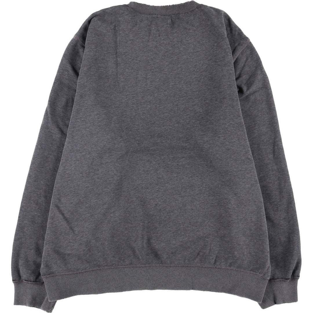 Nike One Point Logo Sweatshirt, Trainer, Men's XL cotton Charcoal Vintage Second Hand