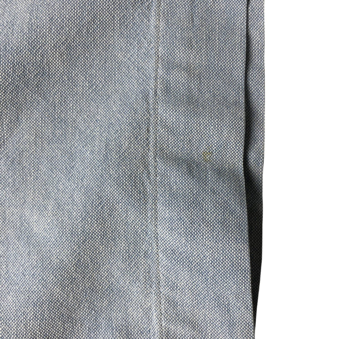 80s-90'S Brooks Brothers MAKERS Short Sleeve Button Down Shirt Made in USA Men's Size L Vintage cotton Blue type light blue Vintage Second Hand