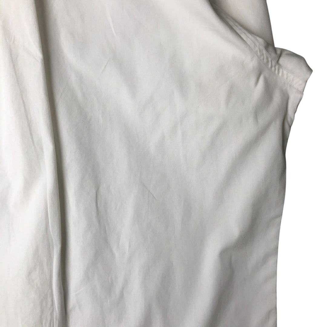 Brooks Brothers BASICS Short Sleeve Button-Down Shirt, Men's Size XL cotton white type Vintage Second Hand