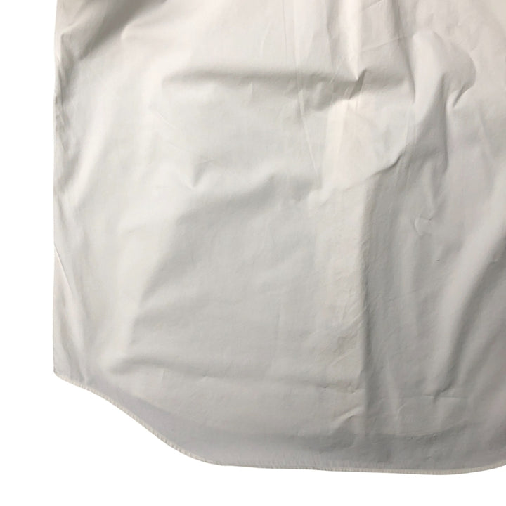Ralph Lauren BLAKE short sleeve button down shirt, men's size L cotton white type Vintage Second Hand