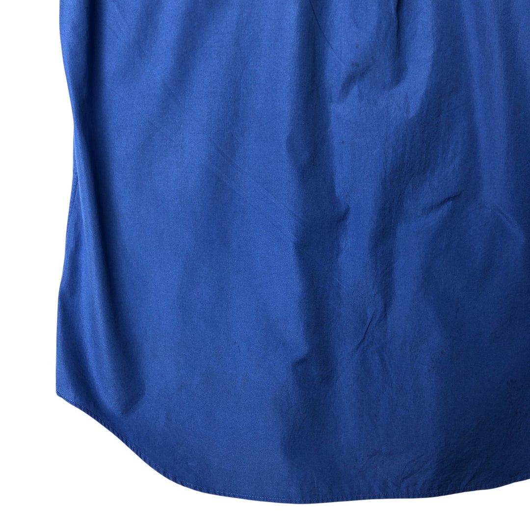 Ralph Lauren BLAKE short sleeve button down shirt, men's size L cotton blue type Vintage Second Hand