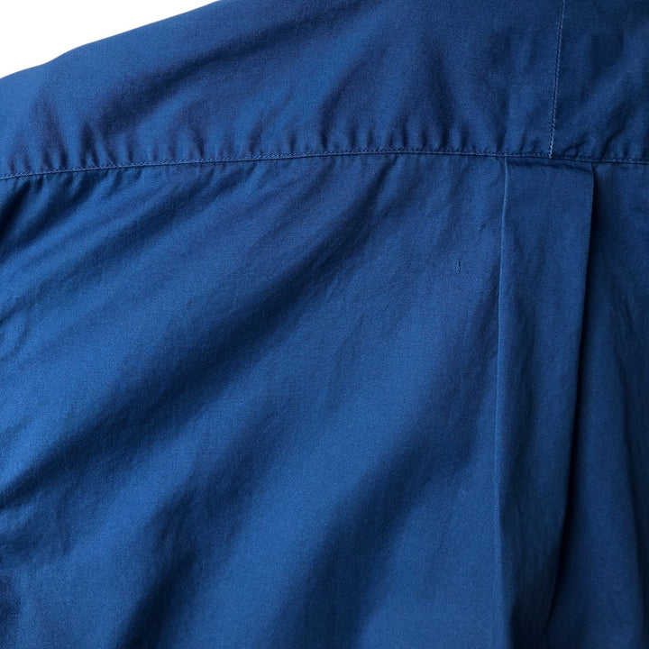 Ralph Lauren BLAKE short sleeve button down shirt, men's size L cotton blue type Vintage Second Hand