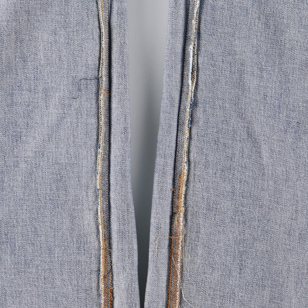 Levi's 501 straight denim pants for men, size W33 cotton blue type Vintage Second Hand