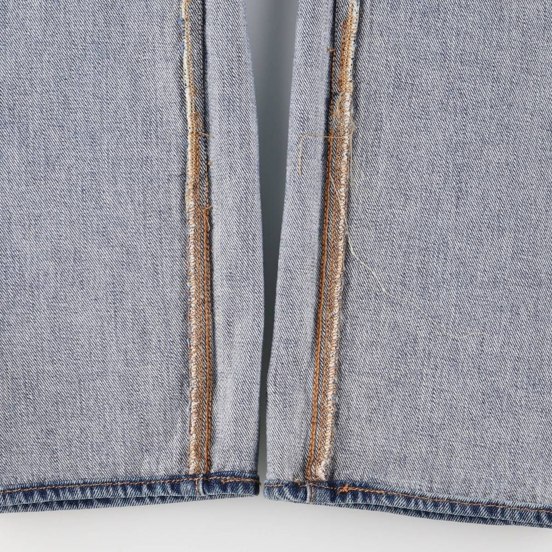 Levi's 501 straight denim pants for men, size W33 cotton blue type Vintage Second Hand