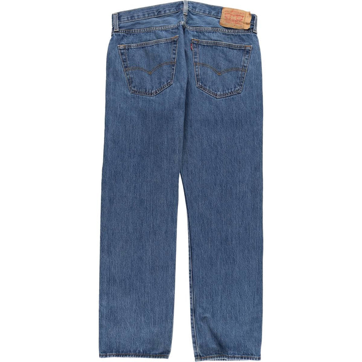 Levi's 501 straight denim pants for men, size W37 cotton blue type Vintage Second Hand
