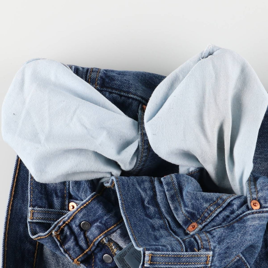 Levi's 501 straight denim pants for men, size W37 cotton blue type Vintage Second Hand